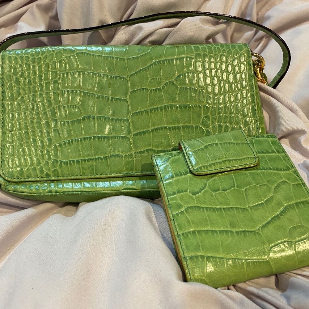 Kate Spade purse and matching wallet